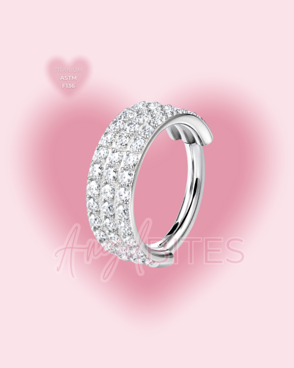 Mini Diamond Halo Triple