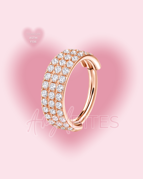 Mini Diamond Halo Triple