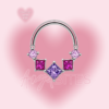 Pink Amethyst Crown