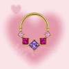 Pink Amethyst Crown