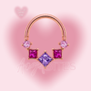 Pink Amethyst Crown