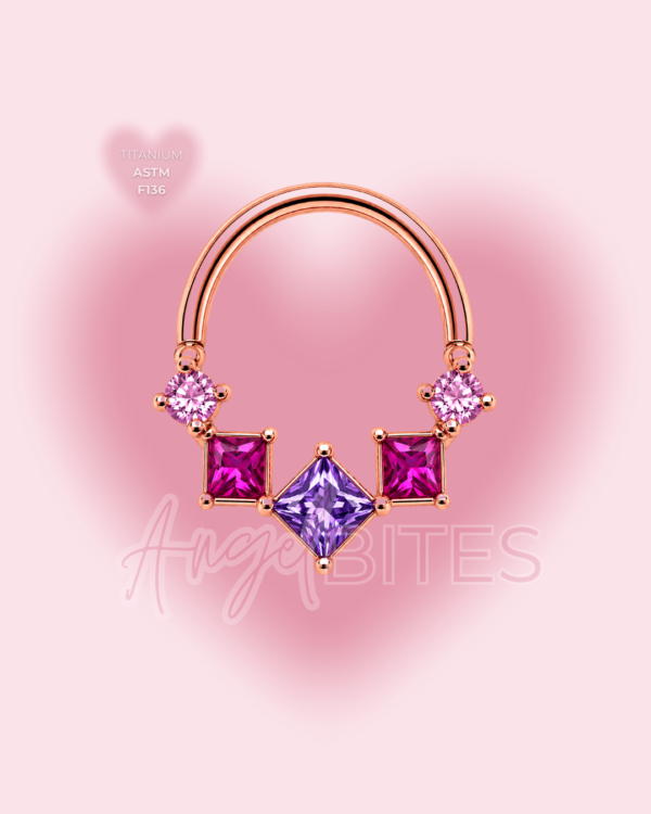 Pink Amethyst Crown