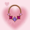 Pink Amethyst Crown