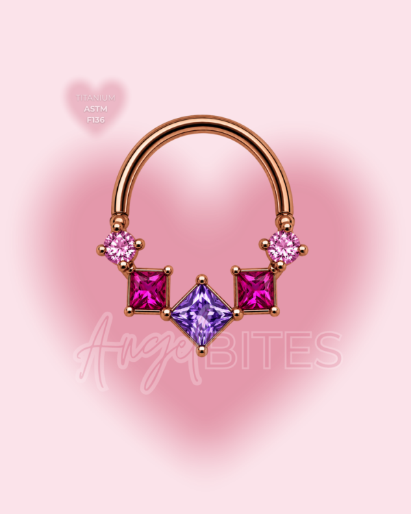 Pink Amethyst Crown